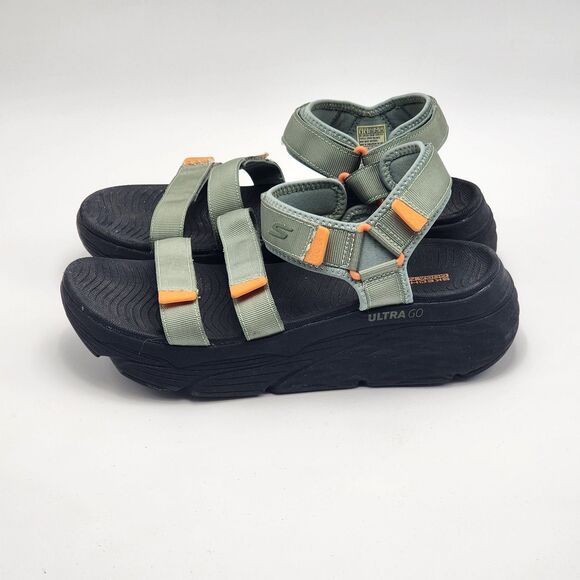Skechers Max Cushioning Lured Ultra GO Athletic Platform Sandals Size 9 - Picture 4 of 10